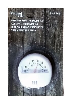 KÜHLSCHRANKTHERMOMETER Magnet analog Gefrierschrank Kühlschrank Thermometer 06