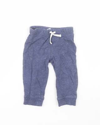Carters Baby blau 100 % Baumwolle Jogginghose Größe 12 Monate Pullover