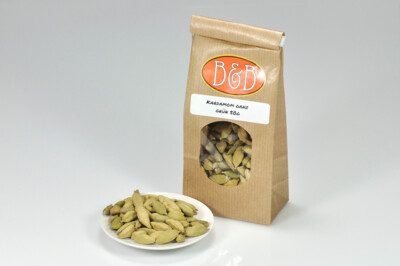Kardamom ganz grün 50g Cardamom Cardamon Kardamon B&B
