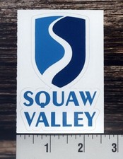Squaw Valley Ski Resort Snow Skiing Boarding sticker decal