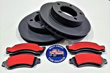 FORD F100 F150 BRONCO 4WD DISC BRAKE ROTOR + PAD KIT PAIR 4X4 75-92