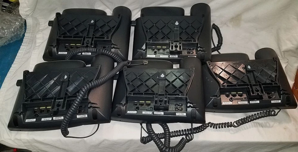 Lot 5x Cisco IP Phones 7965 Unified IP VoIP Office Business Phones CP-7965G Used - Image 4 of 4