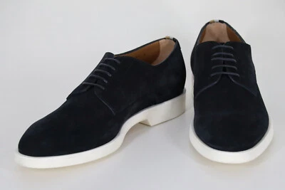 HUGO BOSS Schuhe, Mod. Jerrard_Derb_sd, Gr. 43 / UK 9, Made in Italy, Dark Blue - Bild 1 von 4