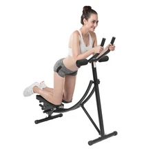 Ab Machine Coaster Abdominal Crunch Trainer for Home Gym Core Workout Equipment