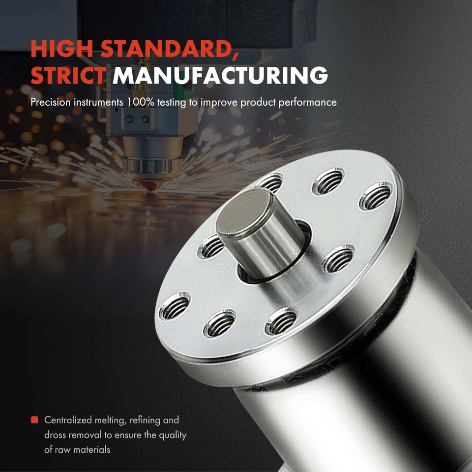 Bomba de agua corta de alto volumen de aluminio pulido con junta para Chevy Impala Blazer Foto 3 de 4