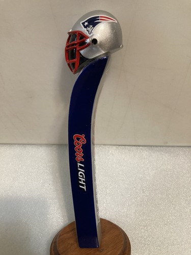 COORS LIGHT NE PATRIOTS NFL FOOTBALL LINEBACKER beer tap handle. 2018 SUPER BOWL - Picture 8 of 19