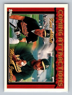 1994 Topps #773 Kurt Abbott / Miguel Jimenez