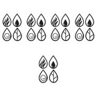 20 Pcs Wall Acrylic Decals Chic Acrylic Stickers for Wall Window Home