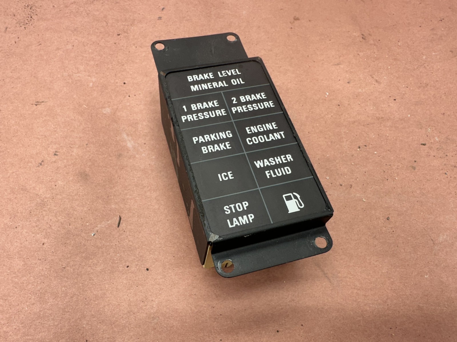 Rolls-Royce Silver Spirit 1986 Warning light panel