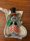 Vintage Christmas Ornaments, 3 Mice and 1 Angel  - New Old Stock    Japan — photo 6