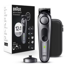 Braun Series 7 AiO7440 Rechargeable 12-in-1 Body, Beard  Hair Trimmer