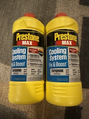 Prestone Max Cooling System Fix & Boost European Lot Of 2