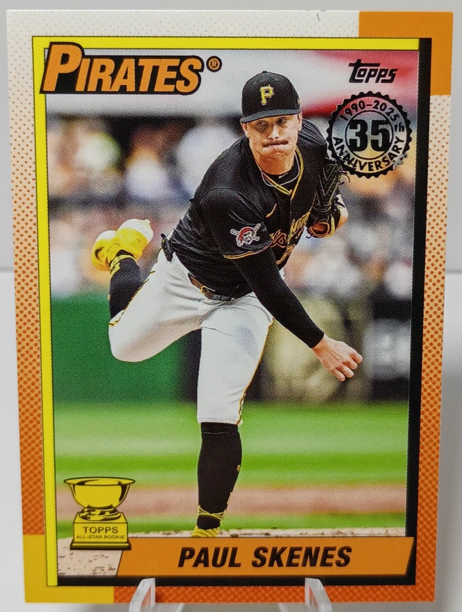 2025 Topps Series 1 - 1990 Topps Baseball Paul Skenes #T90-63 for