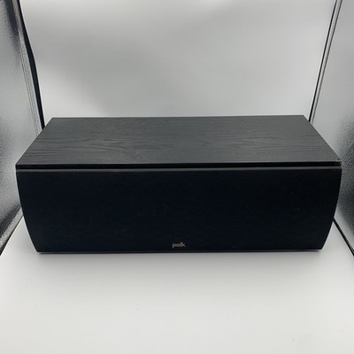 Polk Audio T30 Speaker Center Channel Home Theater Speaker Black |