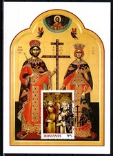 Romania 2013, Mi#6708, Sc#5447, Emperors Constantine & Helen, Milan, MAXI CARD