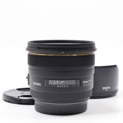 SIGMA EX 50mm F1.4 DG HSM for Canon EF mount [Near Mint] #7480LJ