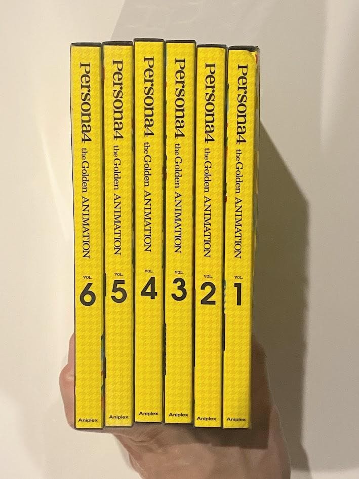 Persona4 the Golden ANIMATION グッズセット Persona 4 The Golden Animation Complete Blu-ray 6 SET Used | eBay