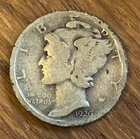 1926-D Mercury Dime Denver Roaring Twenties Era 90% Silver Winged Liberty Coin