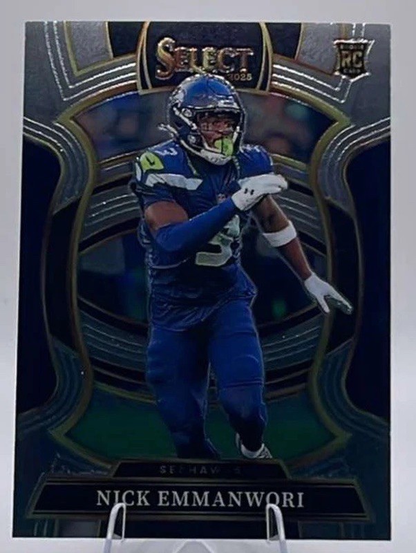 Panini 2025 Panini Select Football Concourse Nick Emmanwori Seahawks #15 RC