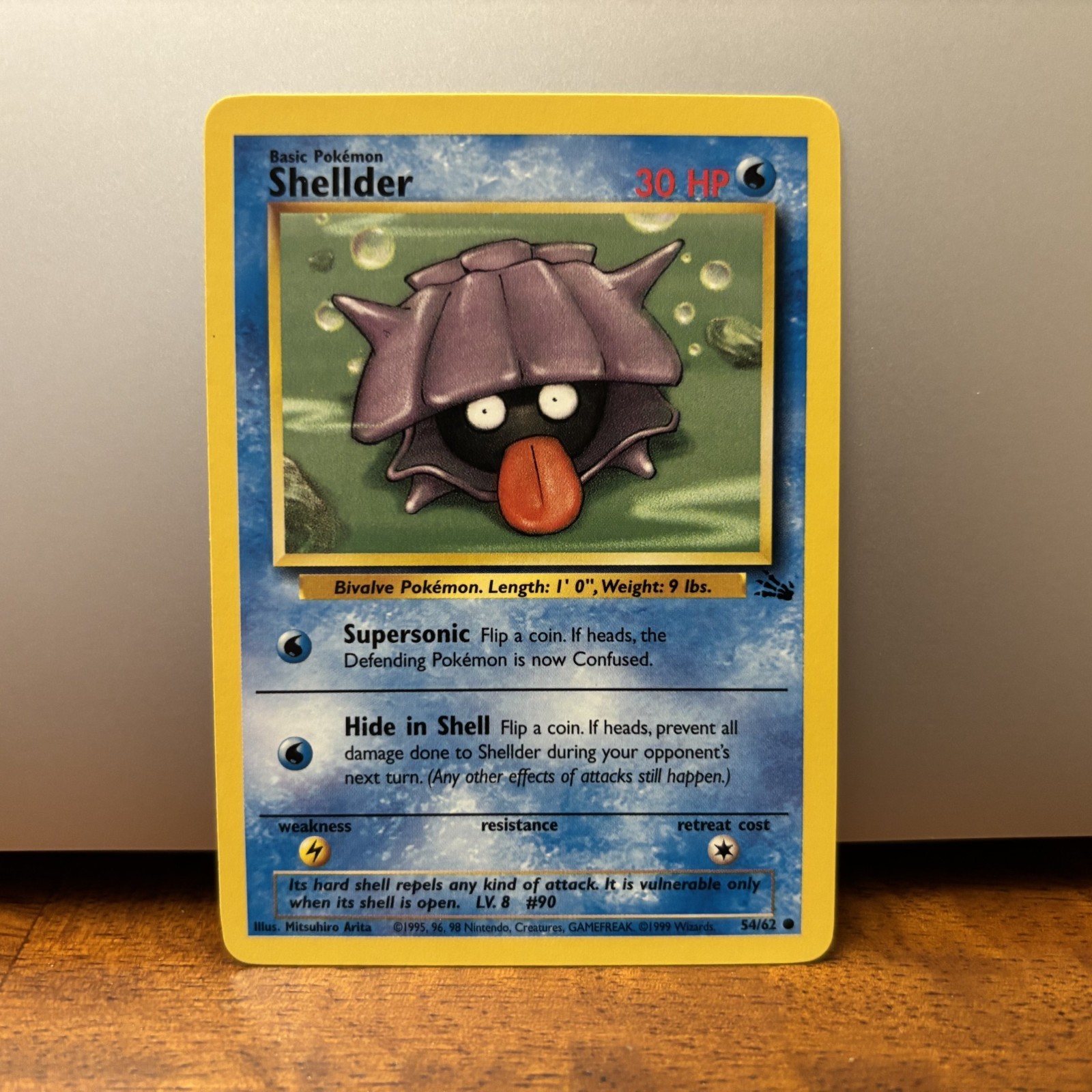 Shellder 54/62 Fossil Regular NM