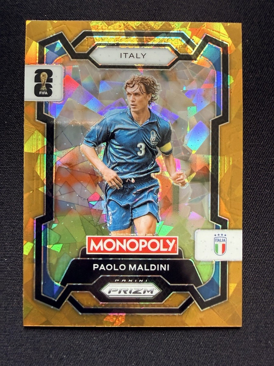PAOLO MALDINI ITALY 2026 Panini World Cup Gold Cracked Ice | eBay