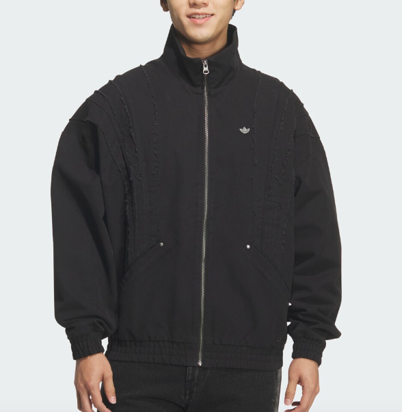 Adidas Santiago Woven Jacket Black Asian Sizing Men Jacket Black