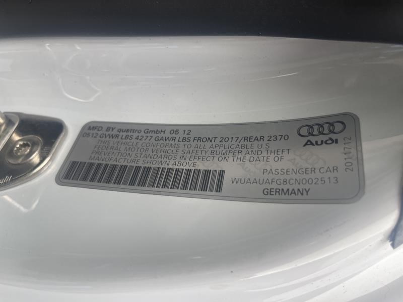 Driver Left Front Spindle/Knuckle Fits 10-15 AUDI R8 76798