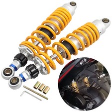 Amortiguadores de aire traseros 330 mm para ATV motocicleta scooter quad suciedad bicicleta deportiva