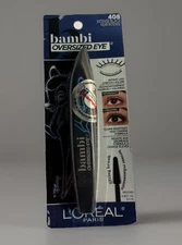 Loreal Bambi Oversized Eye Mascara #408 INTENSE BLACK