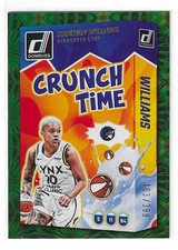 2025 Donruss WNBA Crunch Time Green Fireworks #16 Courtney Williams   /399 Lynx