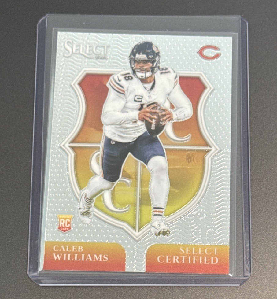 2024 Panini Select - Select Certified Rookies Caleb Williams #1 (RC)