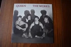 QUEEN - The Works 1984 UK First Press LP + INNER  EX+/EX+