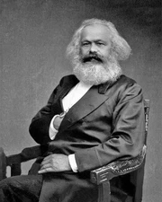 648049 Philosopher Karl Marx Theorist Historian Wall Print Poster