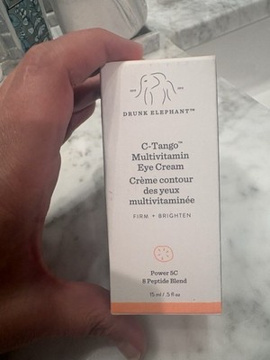 Drunk Elephant C-Tango Eye Cream Firming + Brightening Vitamin C 0.5 fl oz