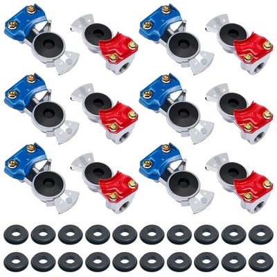 CheeMuii Glad Hands Set 20 pcs Glad Hand Seals Universal Gladhand Aluminum