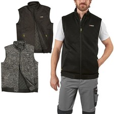 Mens Quilted Padded Body Warmer Gilet Warm Winter Outdoor Sleeveless Fleece Vest