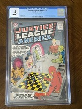Justice League of America #1 DC 1960 CGC .5 1st  Justice League titled comic!