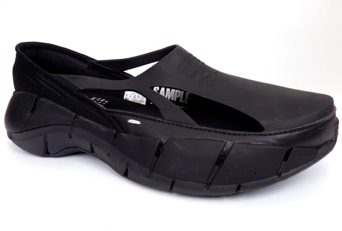 Maison Martin Margiela Reebok air pump Black Futuristic Slip-On Sneakers Sz 38.5 Maison Martin Margiela Shoes for Women for sale | eBay main image 2