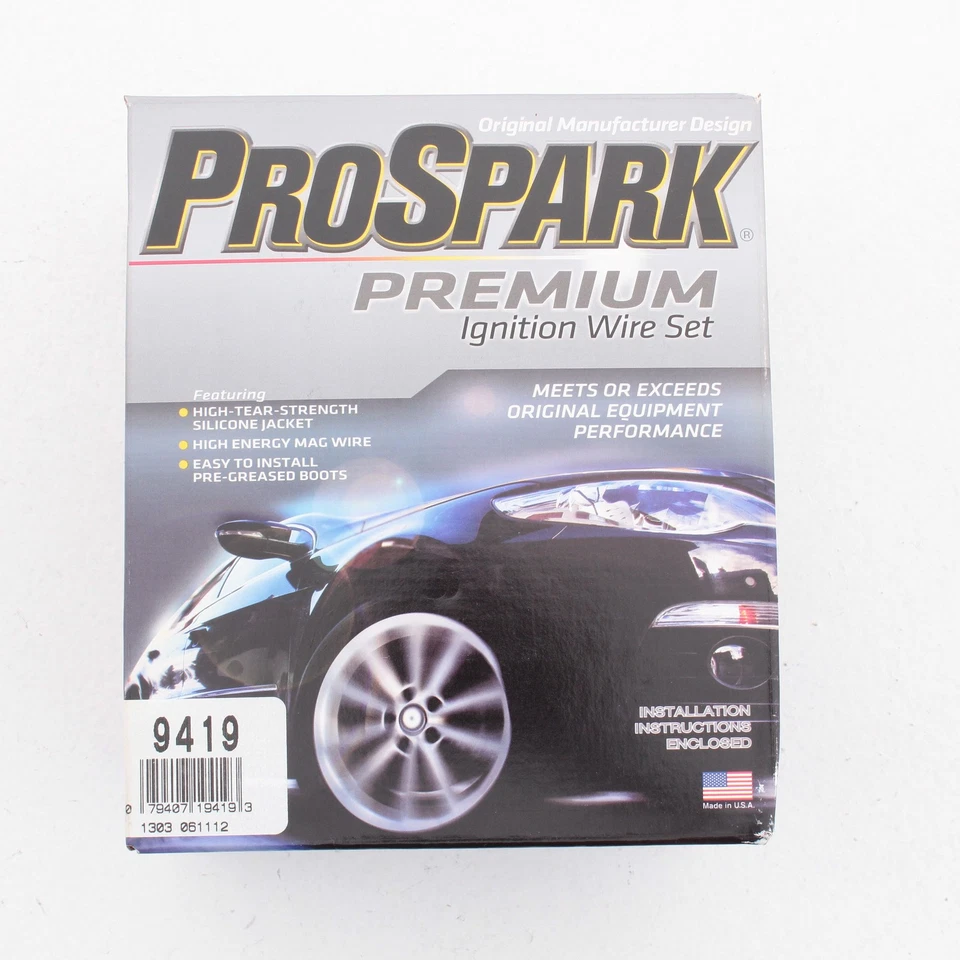 Cables de encendido de bujía ProSpark Premium 9419 para 90-01 Integra 1,8 L 97-01 CRV Foto 4 de 4