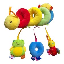 Baby Crib Hanging Rattles Toys Car Seat Toy Soft Mobiles Stroller Crib Cot