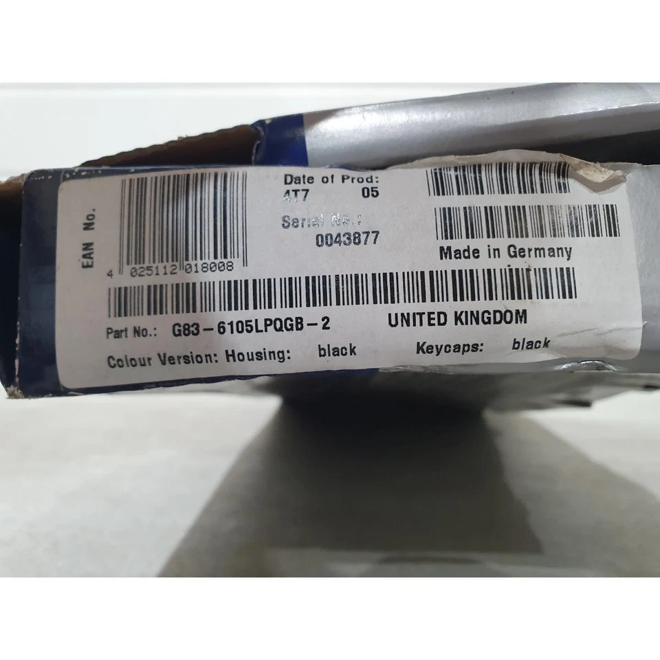 Cherry G83-6000 Full Size Comfort Keyboard Black Wired QWERTY (Standard) for PC - Image 4 of 4