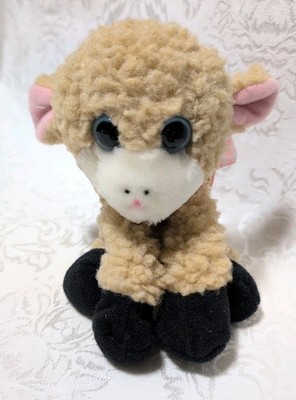 Vintage 1995 Tyco Baby Babt Farm Babies LAMB Stuffed Animal Plush Squeaks
