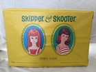 Vintage Yellow Skipper & Scooter Doll Carrying Case w/Drawers 1965 Mattel Nice!