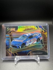 2024 Panini Select #170 Denny Hamlin Tie-Dye Prizms #/25