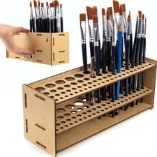 Paint Brush holder Large Capacity Paint brush organizer and Art Supply Organizer