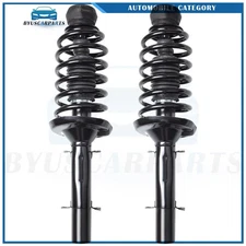 2 Front For Volkswagen VW Golf Jetta Beetle Shocks Strut & Coil Springs & Mounts