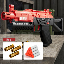 Soft Bullet Shell Ejecting Toy Gun Outdoor Blaster Shooting Game Gift for Kids