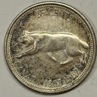 80% Silver 1967 Canada25 Cent Quarter Bobcat Centennial Canadian Coin CM3