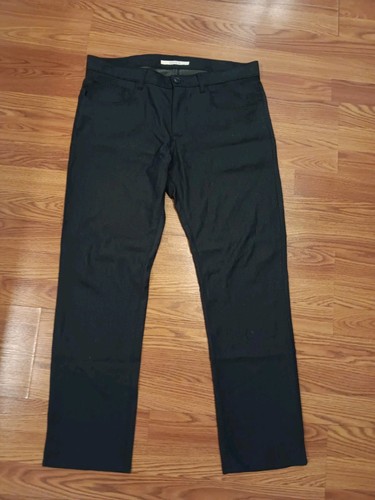 Perry Ellis Portfolio pants Black size 34x30 Slim Leg (TB) - Picture 6 of 7