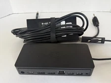 Dell D6000 USB 3.0 4K UHD Docking Station – Dock and AC Adapter, Great Condition